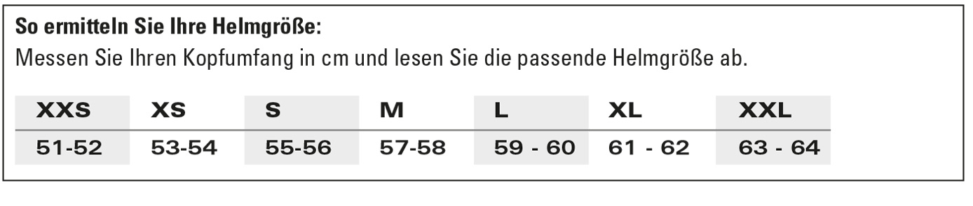 Arai sisak méretek