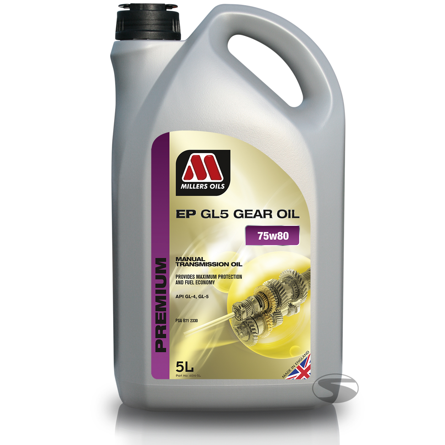 Millers Oils EP 75W-80 GL5, 5 Liter