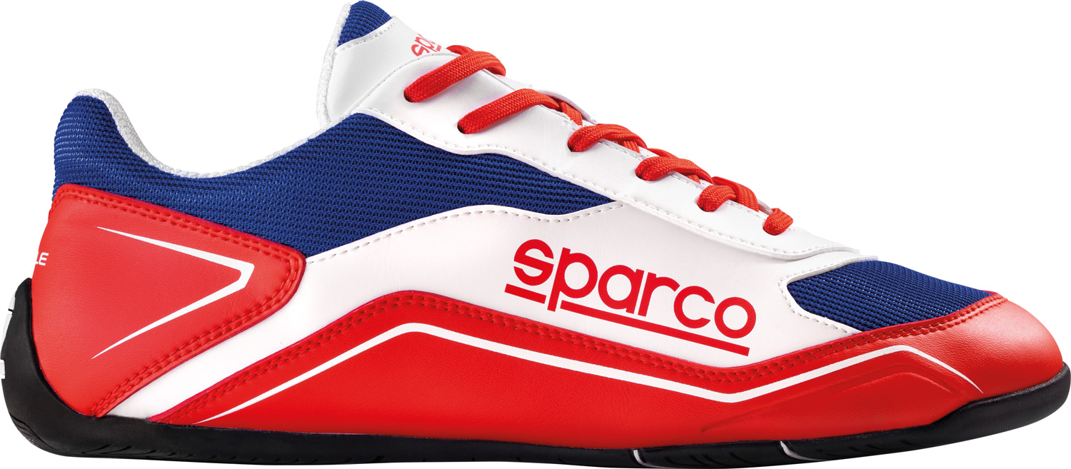 Sparco Sneaker S-Pole, rot/blau