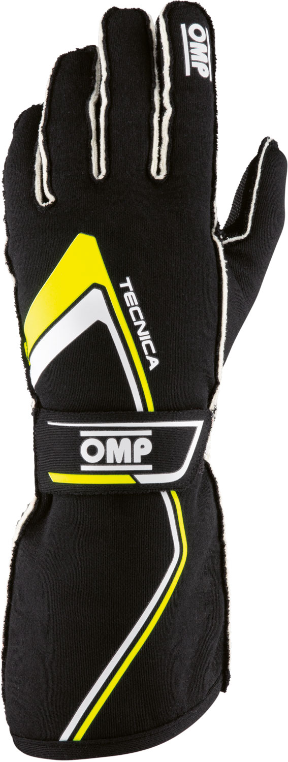 OMP Handschuh Tecnica, schwarz/gelb