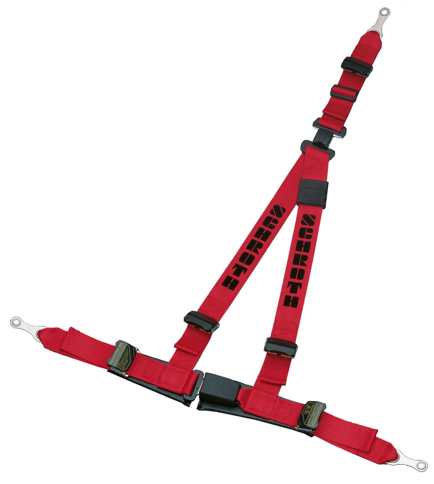 Schroth Sportgurt Rallye 3 ASM, rot