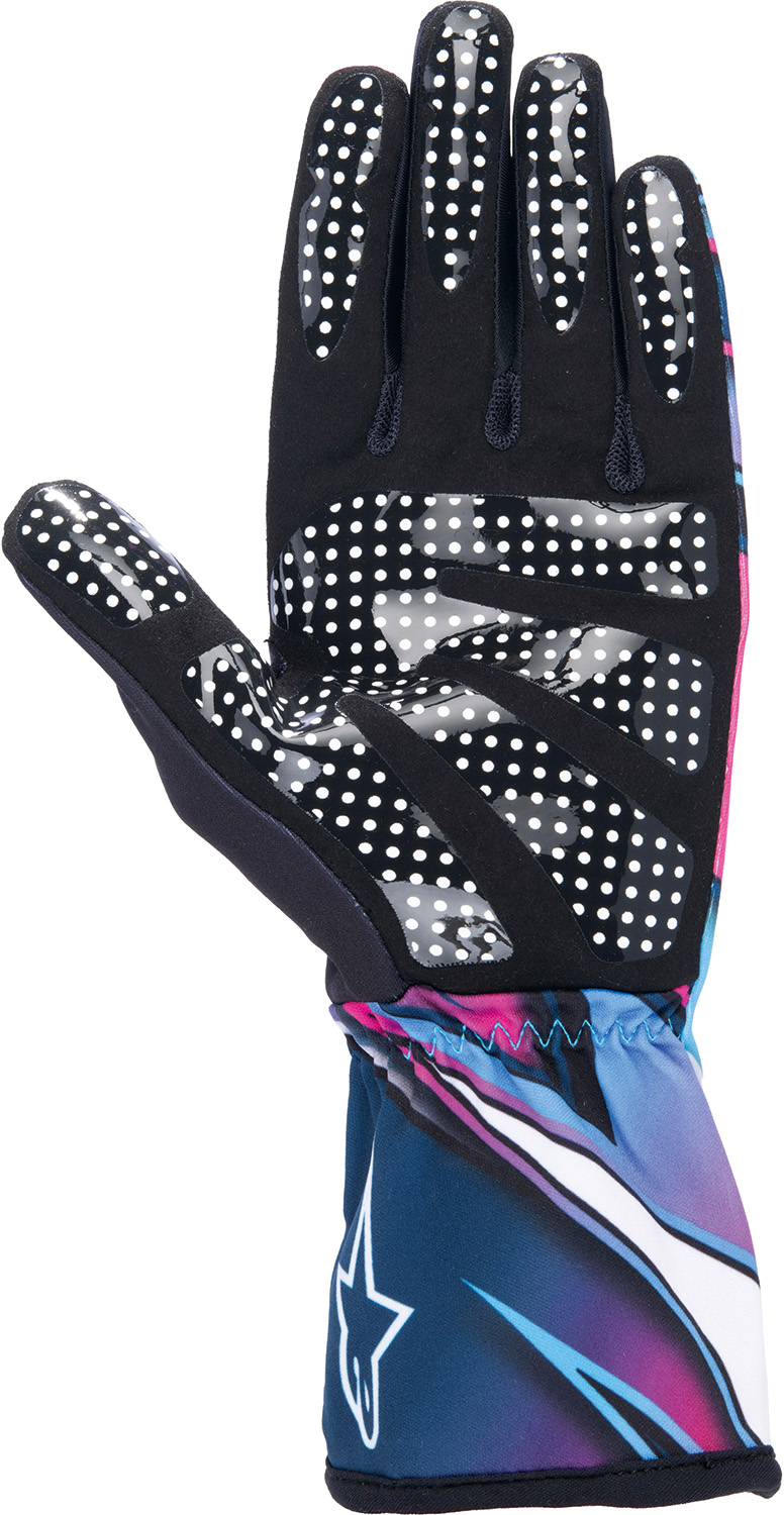 Alpinestars Kart-Handschuhe Tech 1-K V2 – Rutschfest, Atmungsaktiv, In Rot/Weiß, Größe L