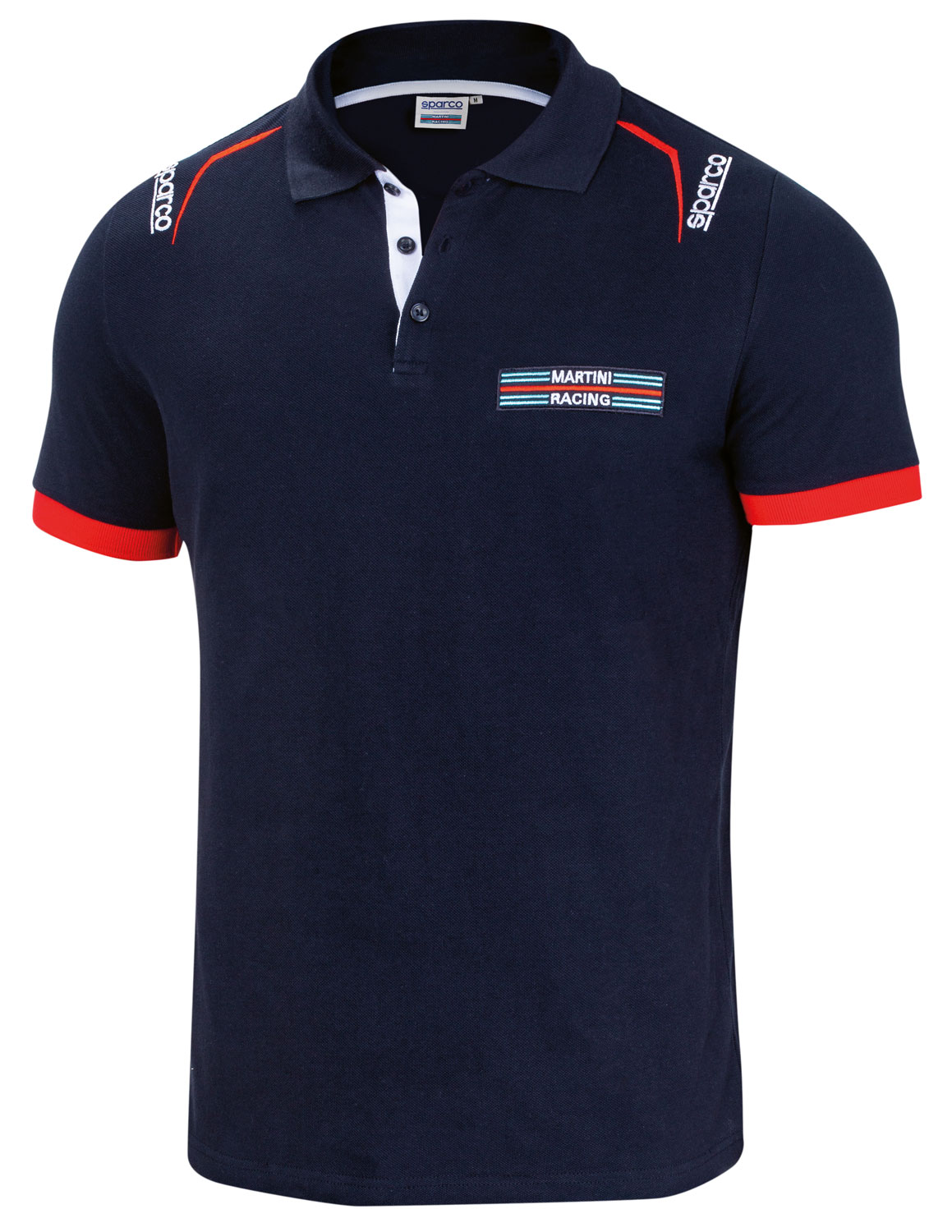 Sparco Poloshirt Martini Racing, dunkelblau