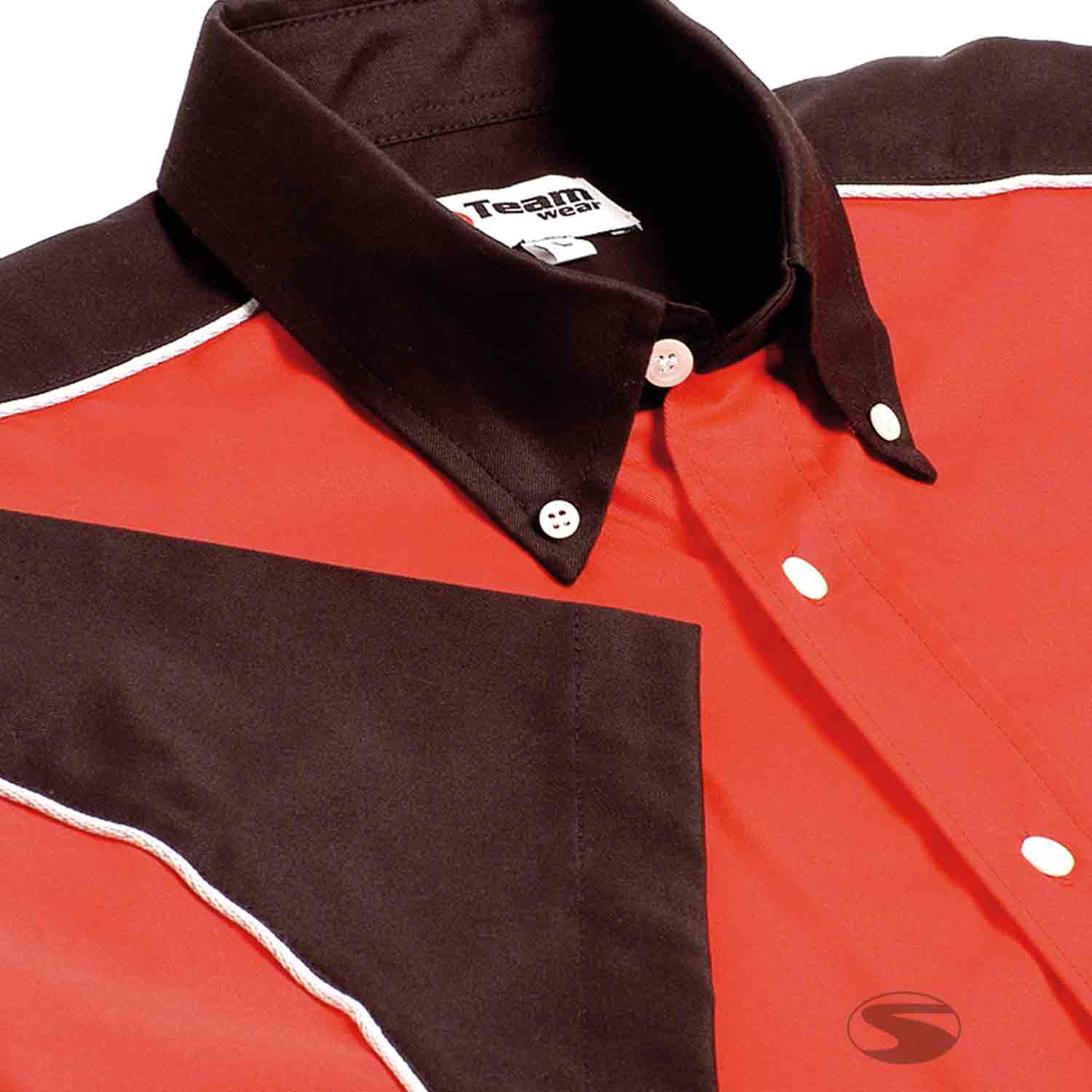 Teamwear GT Shirt, rot/schwarz