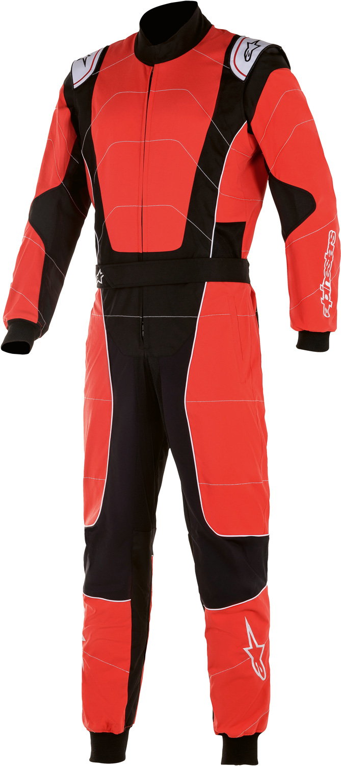 Alpinestars Kartoverall KMX3 v2, rot/schwarz