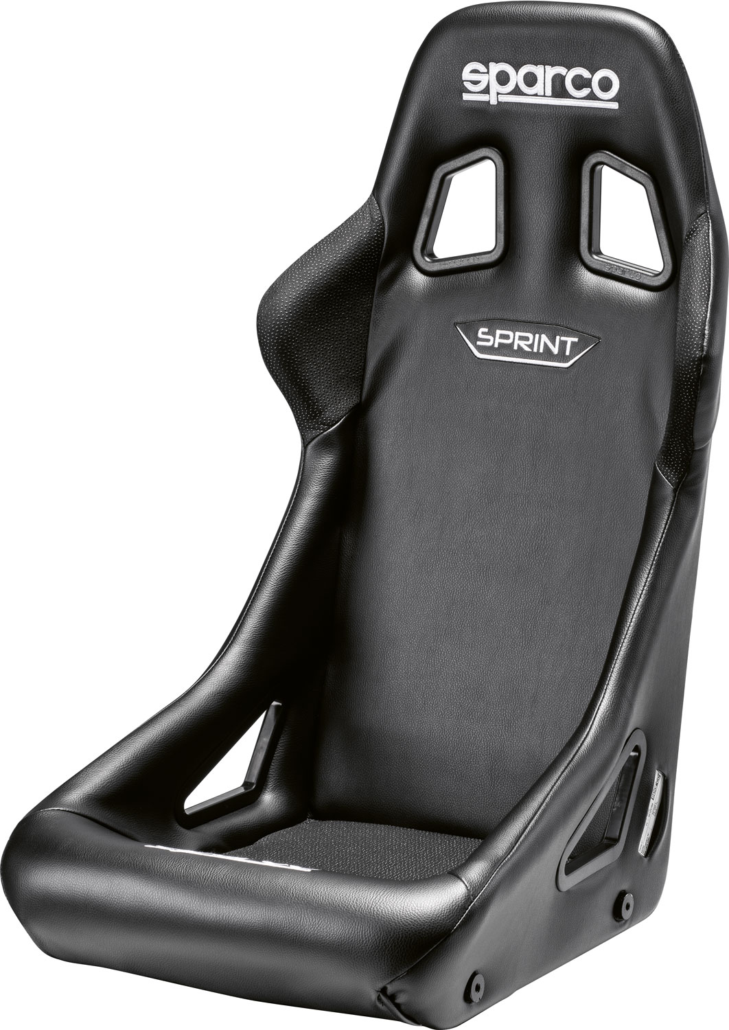 Sparco Rennsitz Sprint Kunstleder, schwarz