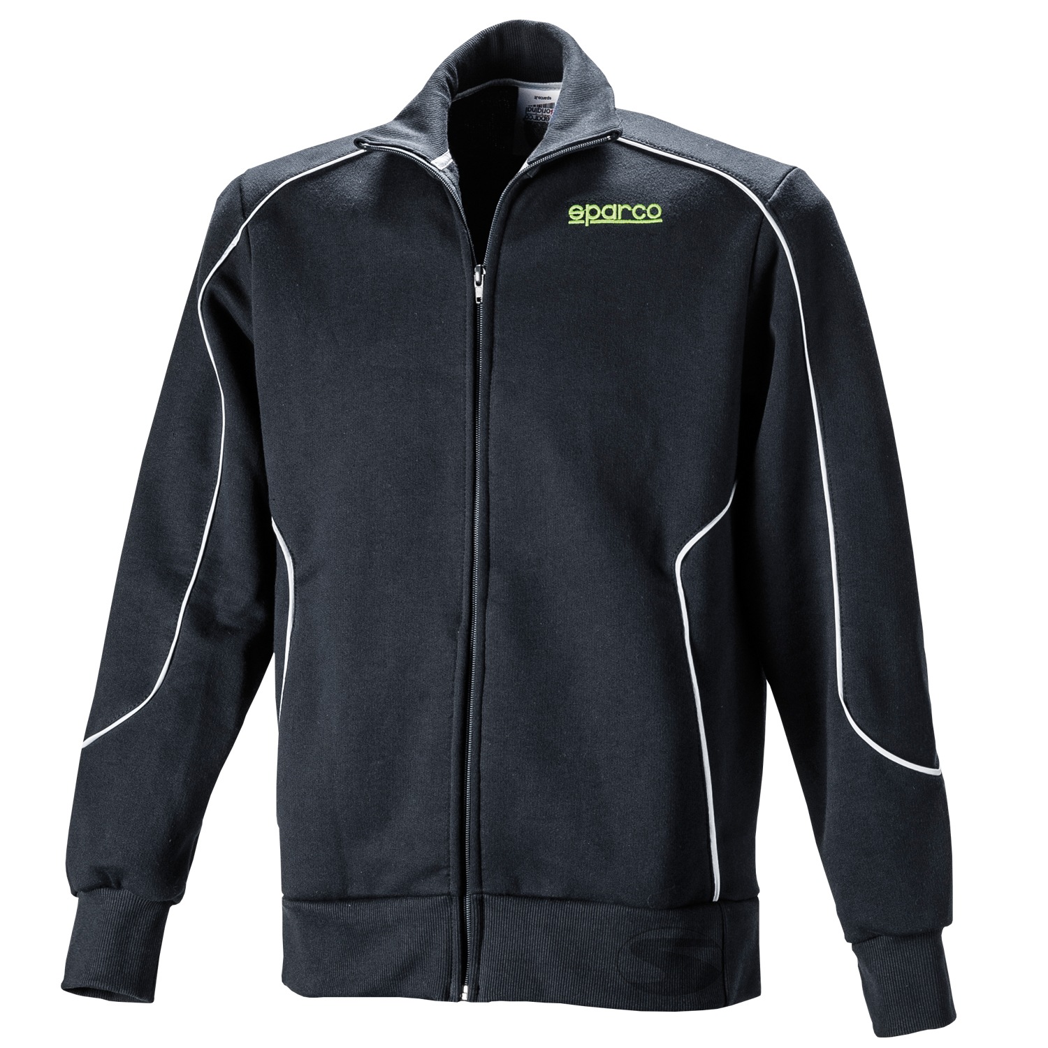 Sparco Sweatshirt Jacke, schwarz