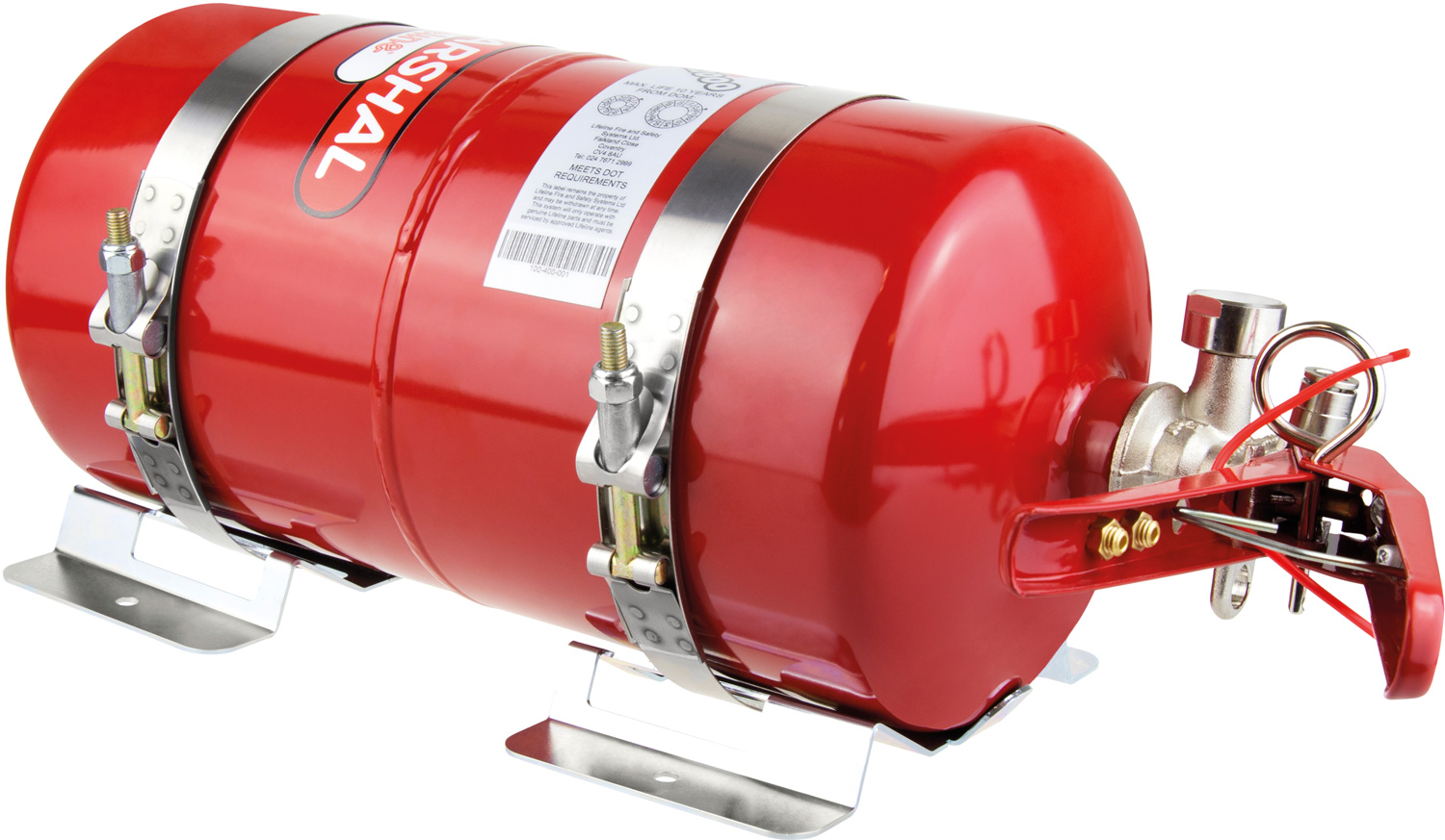 Lifeline Feuerlöschanlage Zero 2000 Fire Marshal, 4 Liter AFFF
