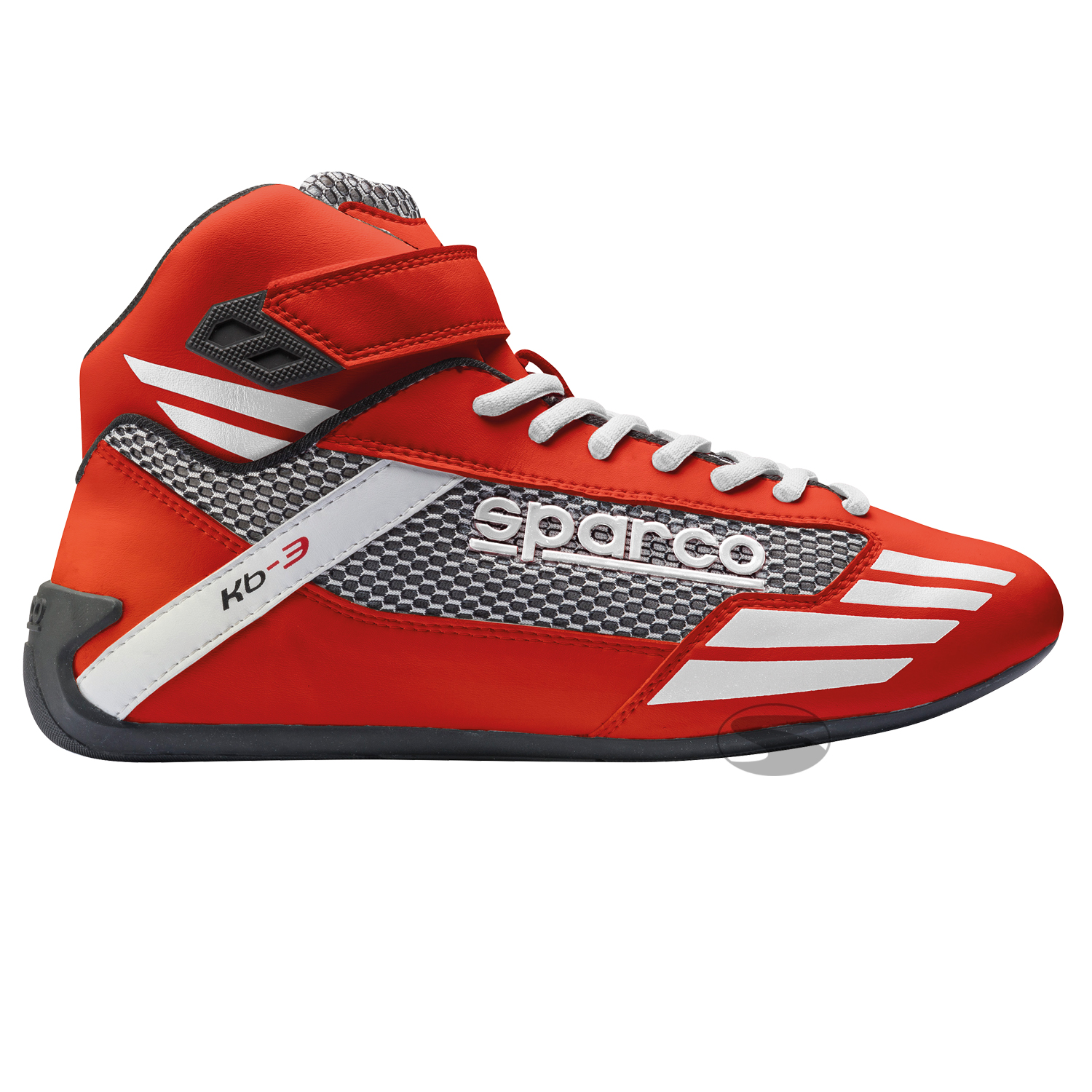Sparco Kartschuh Mercury KB-3, rot/weiß