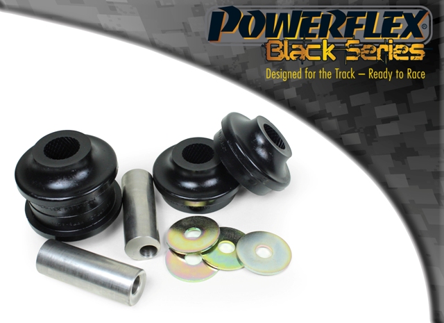 PFF5-6101GBLK Powerflex (1) Zugstrebe zur Karosserie (Nachlaufkorrektur)