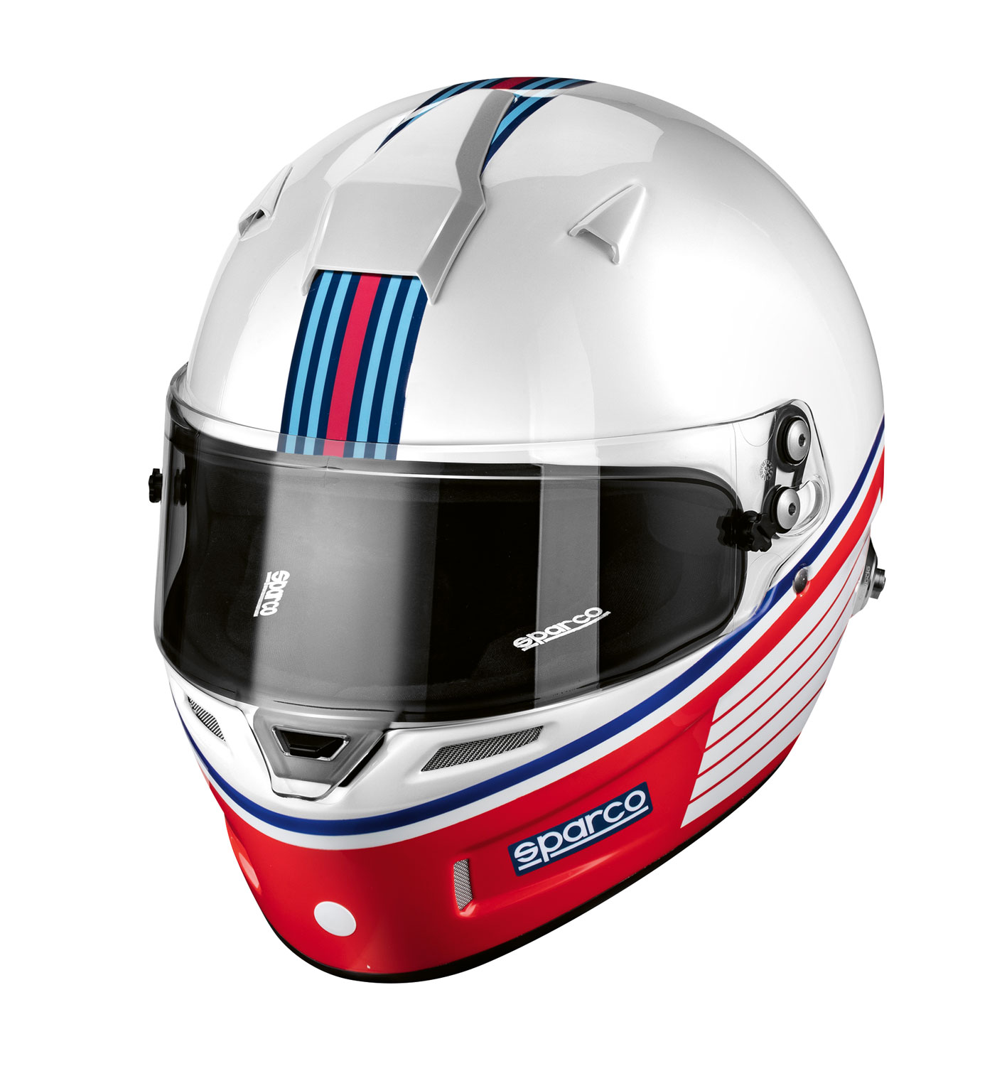 Sparco Helm Martini Racing (StreifenDesign)