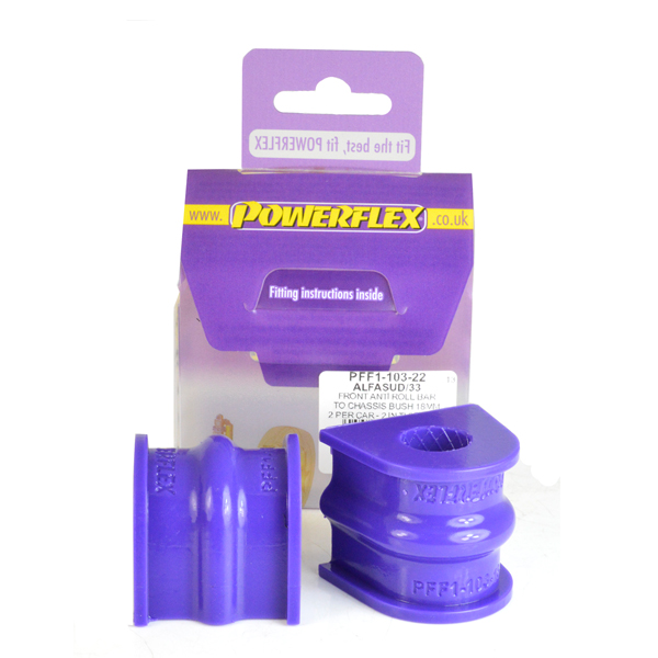 Powerflex (3) VA Stabilisator 22 mm zum Fahrgestell