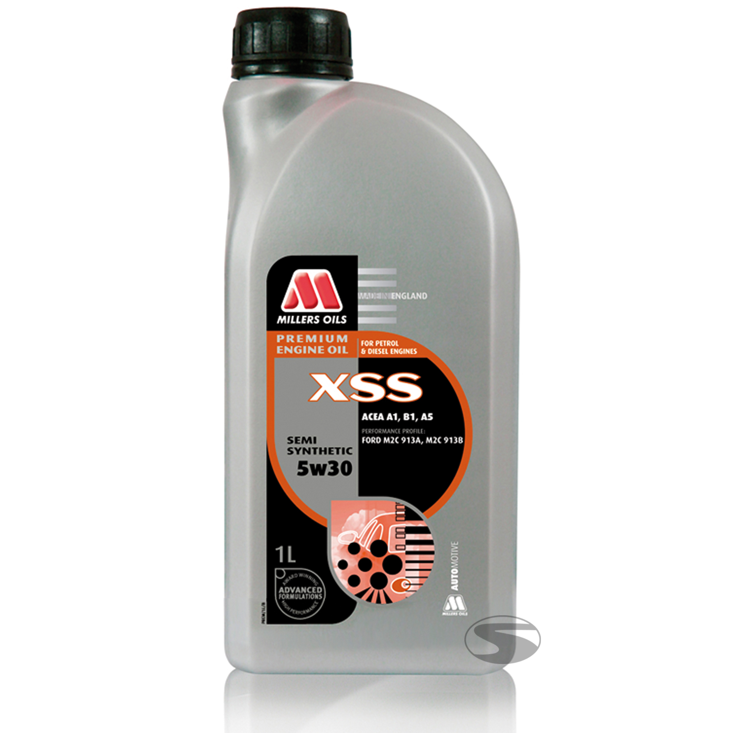 Millers Oils XSS 5W-30 Semi Synthetic, 1 Liter