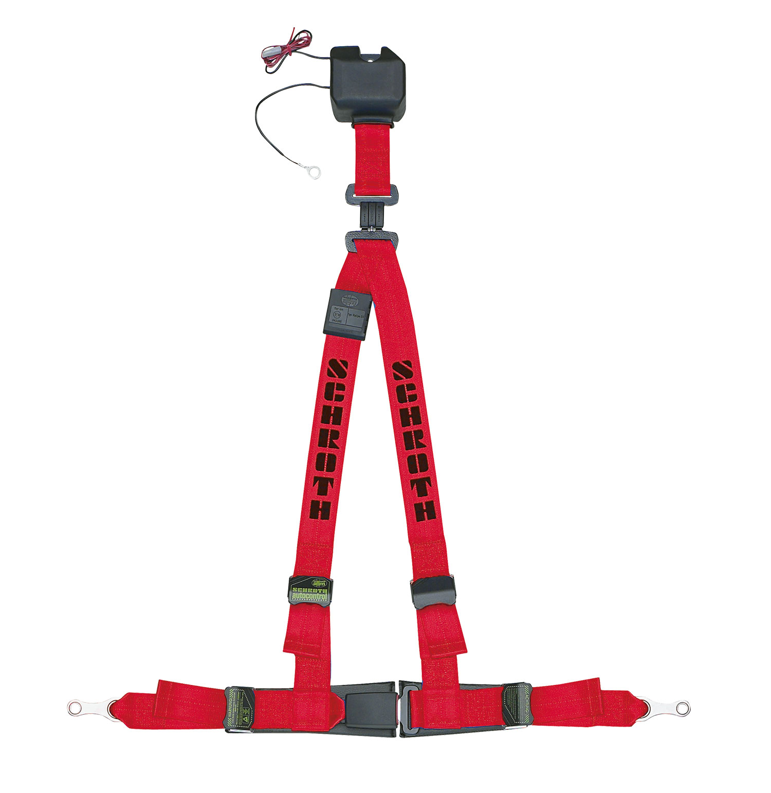 Schroth Sportgurt ASM Autocontrol II, rot