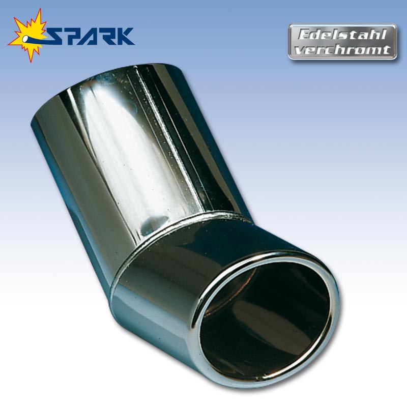 Spark SPECIFIC Line Endrohr oval (100410)