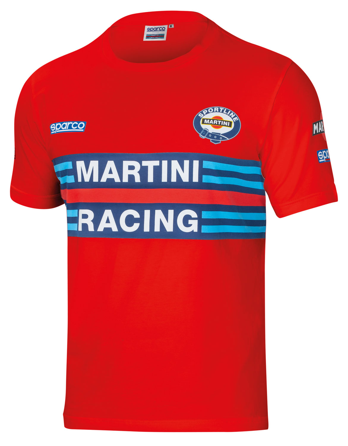 Sparco T-Shirt Martini Racing, rot
