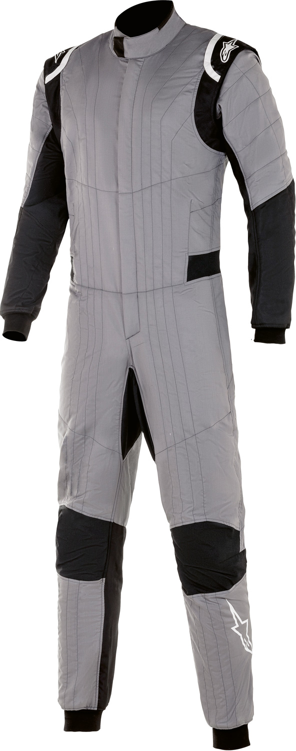 Alpinestars Rennoverall Hypertech v2, grau/schwarz
