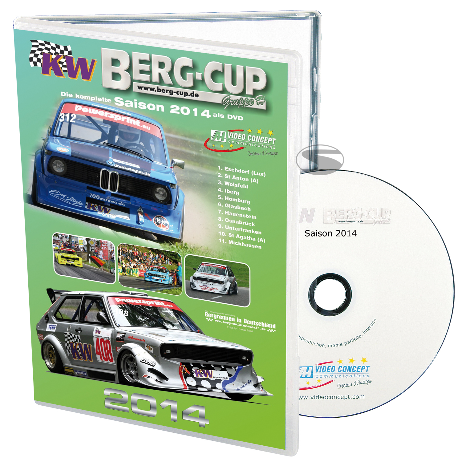DVD Berg-Cup – Die komplette Saison 2014