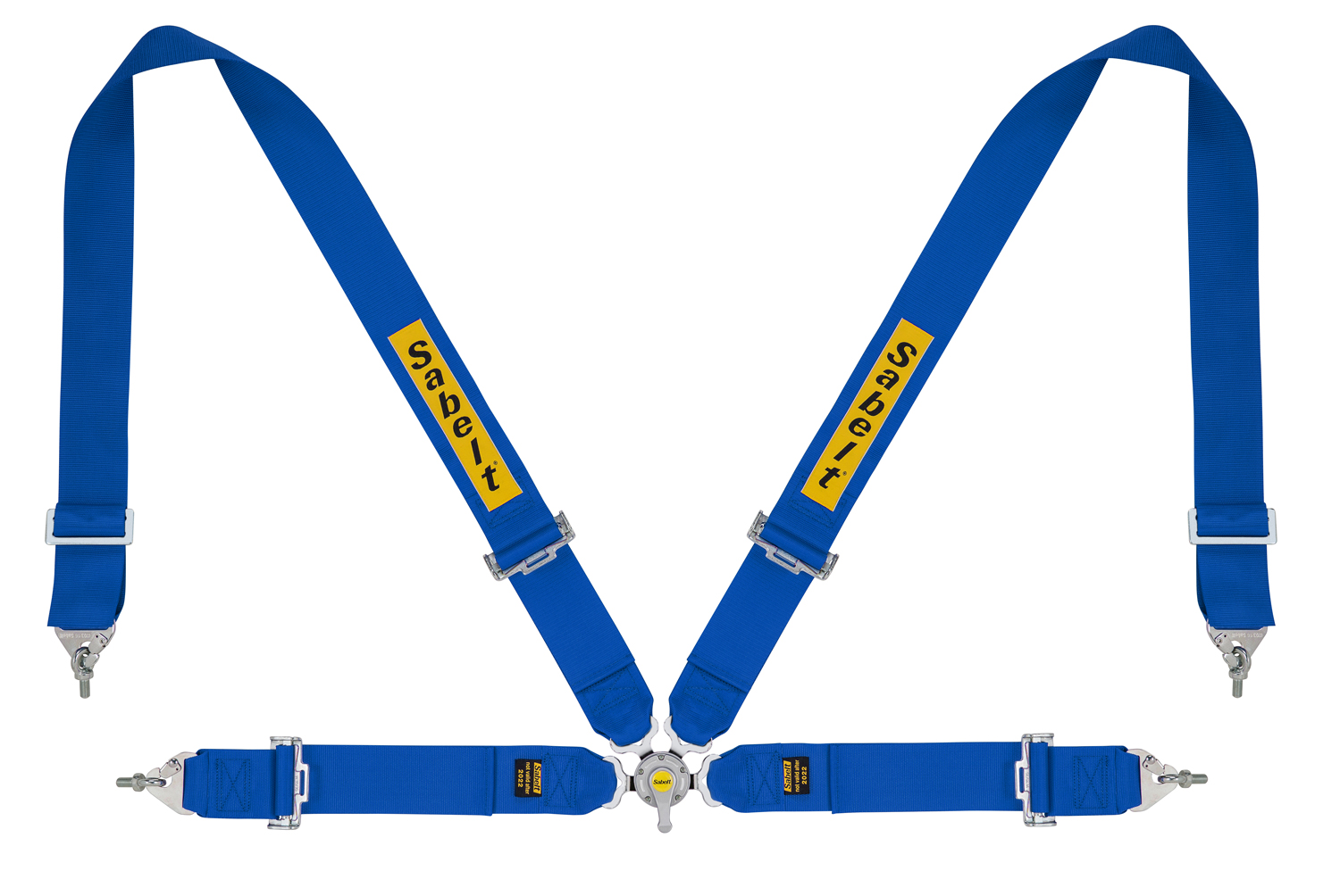 Sabelt Renngurt für Tourenwagen und Rallyesport, blau