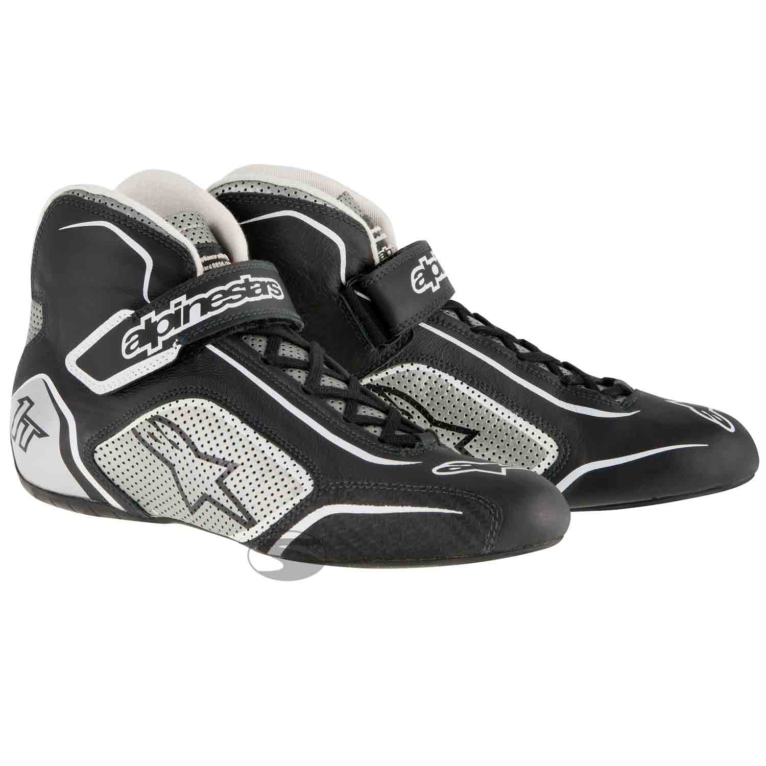 Alpinestars Fahrerschuh Tech 1T, schwarz/silber