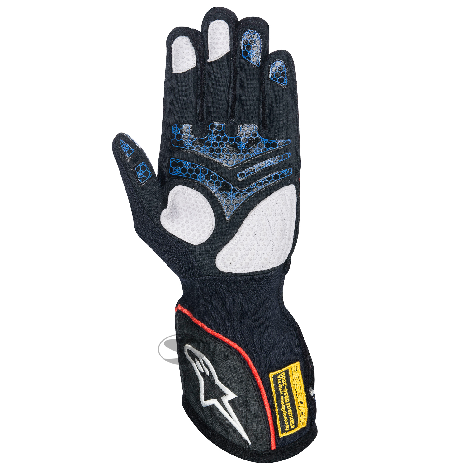 Alpinestars Handschuh Tech 1ZX, blau/schwarz