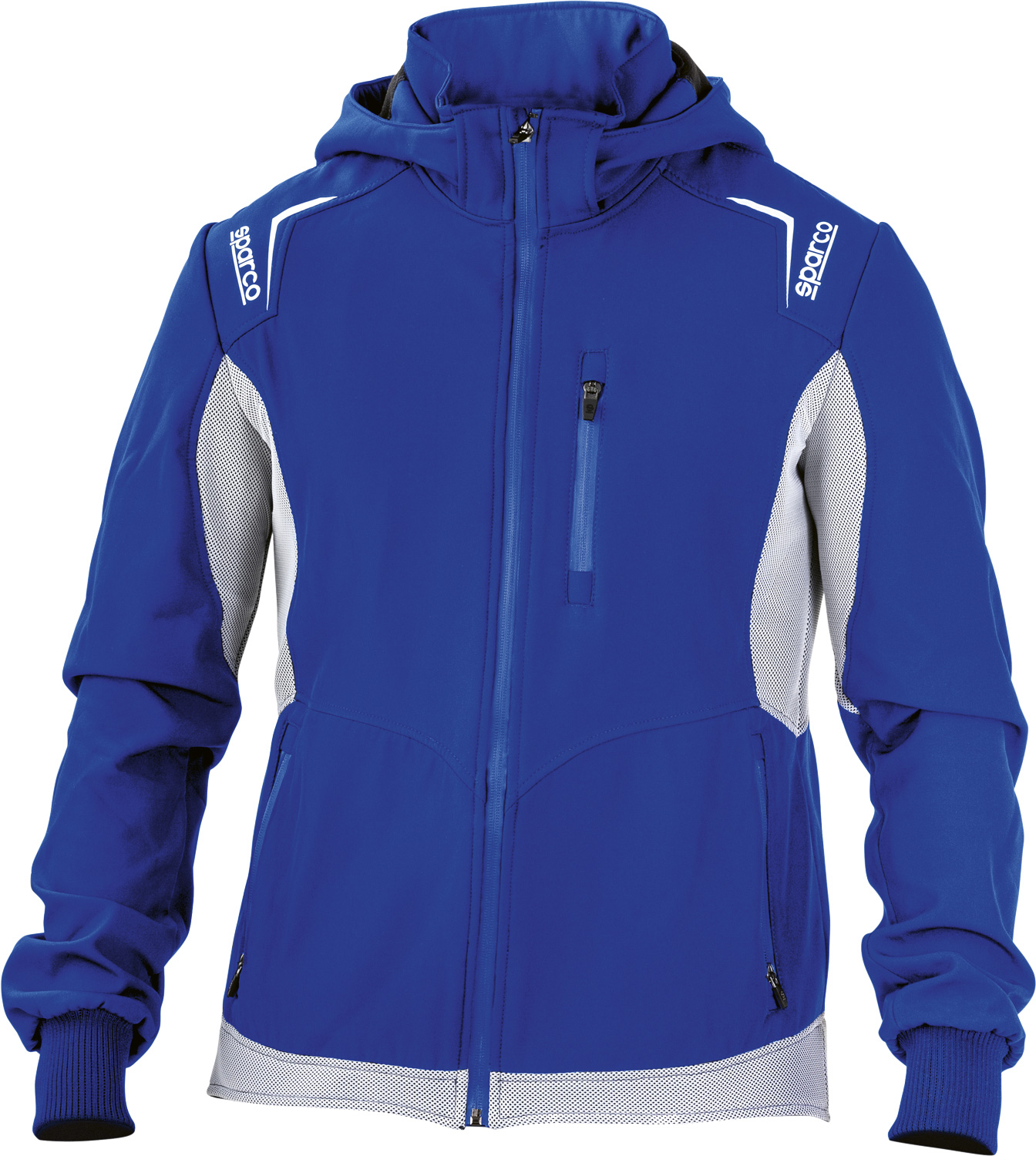 Sparco Jacke Soft Shell, blau