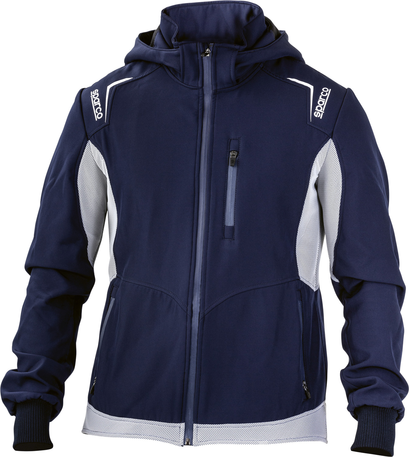 Sparco Jacke Soft Shell, dunkelblau