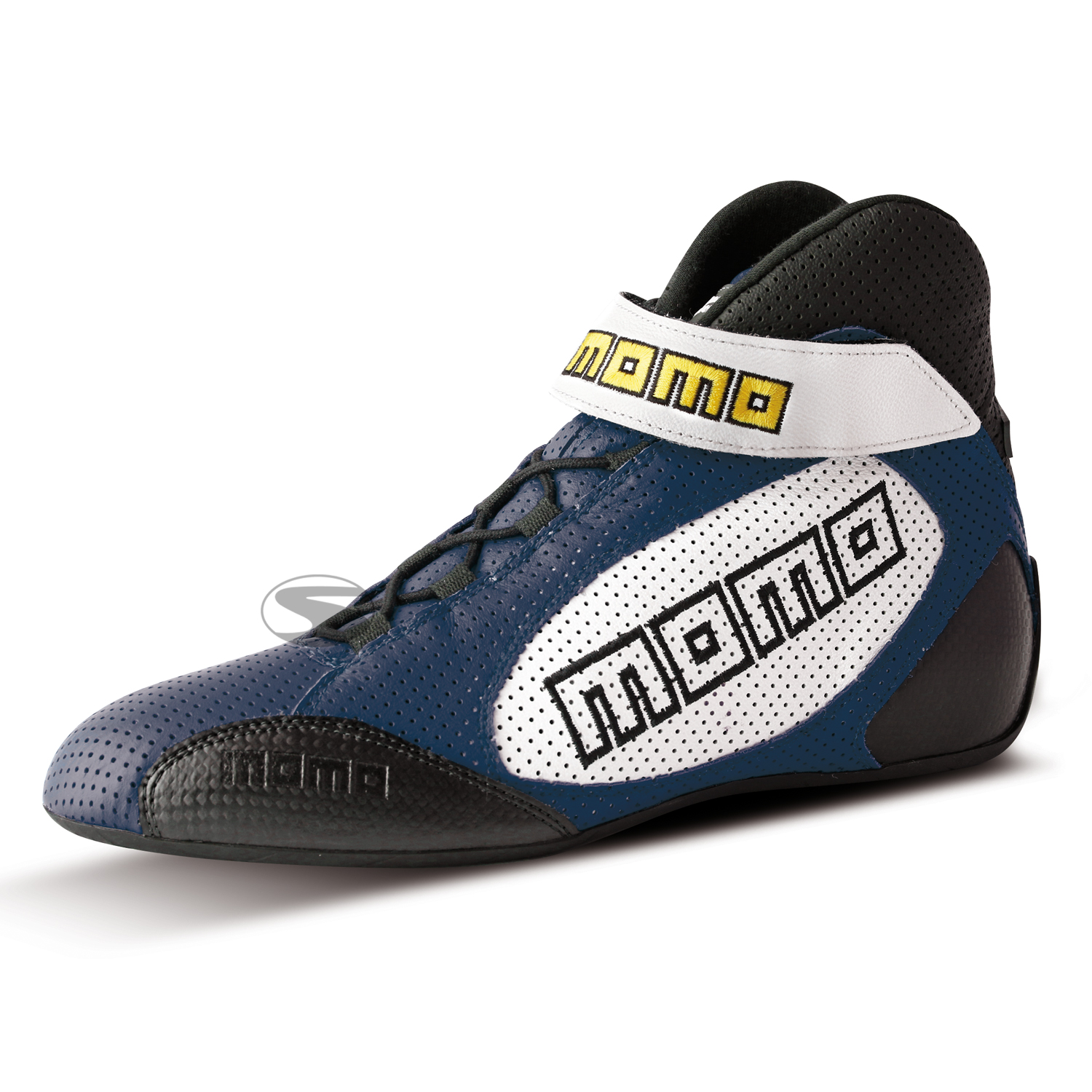 MOMO Fahrerschuh GT Pro, blau/weiß