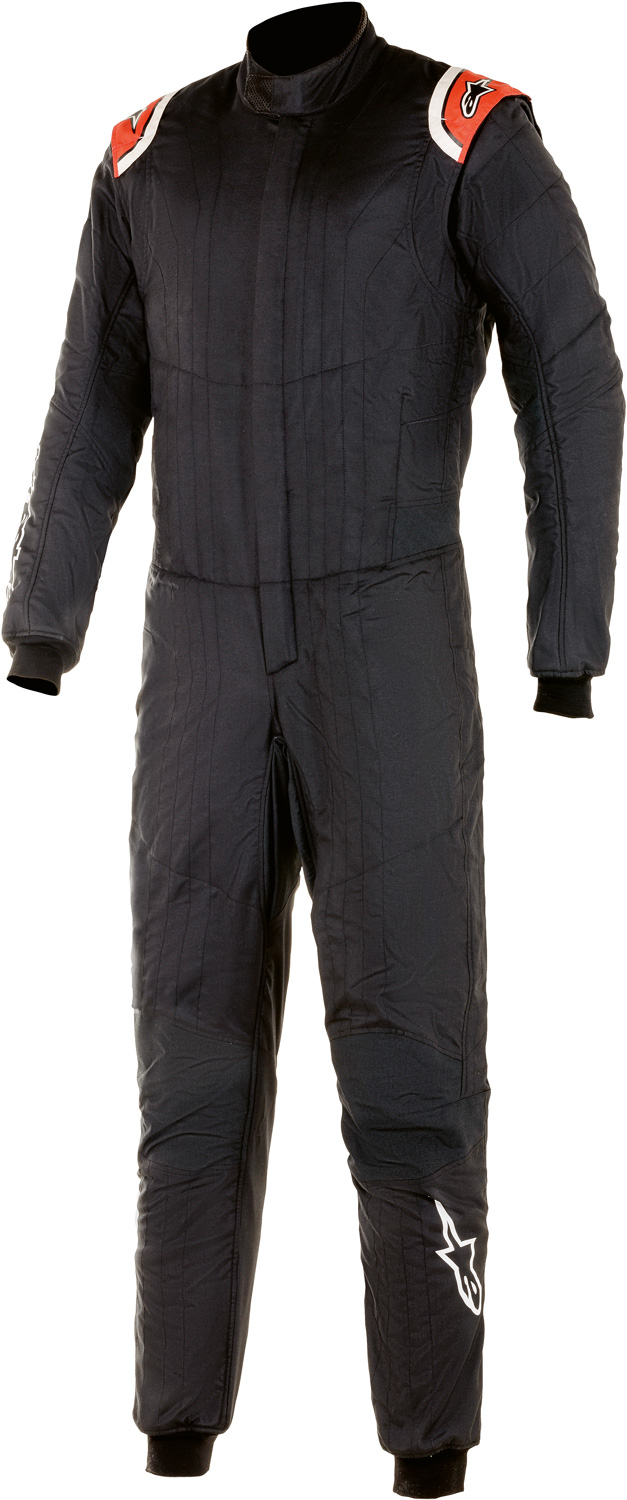 Alpinestars Rennoverall Hypertech v2, schwarz/rot