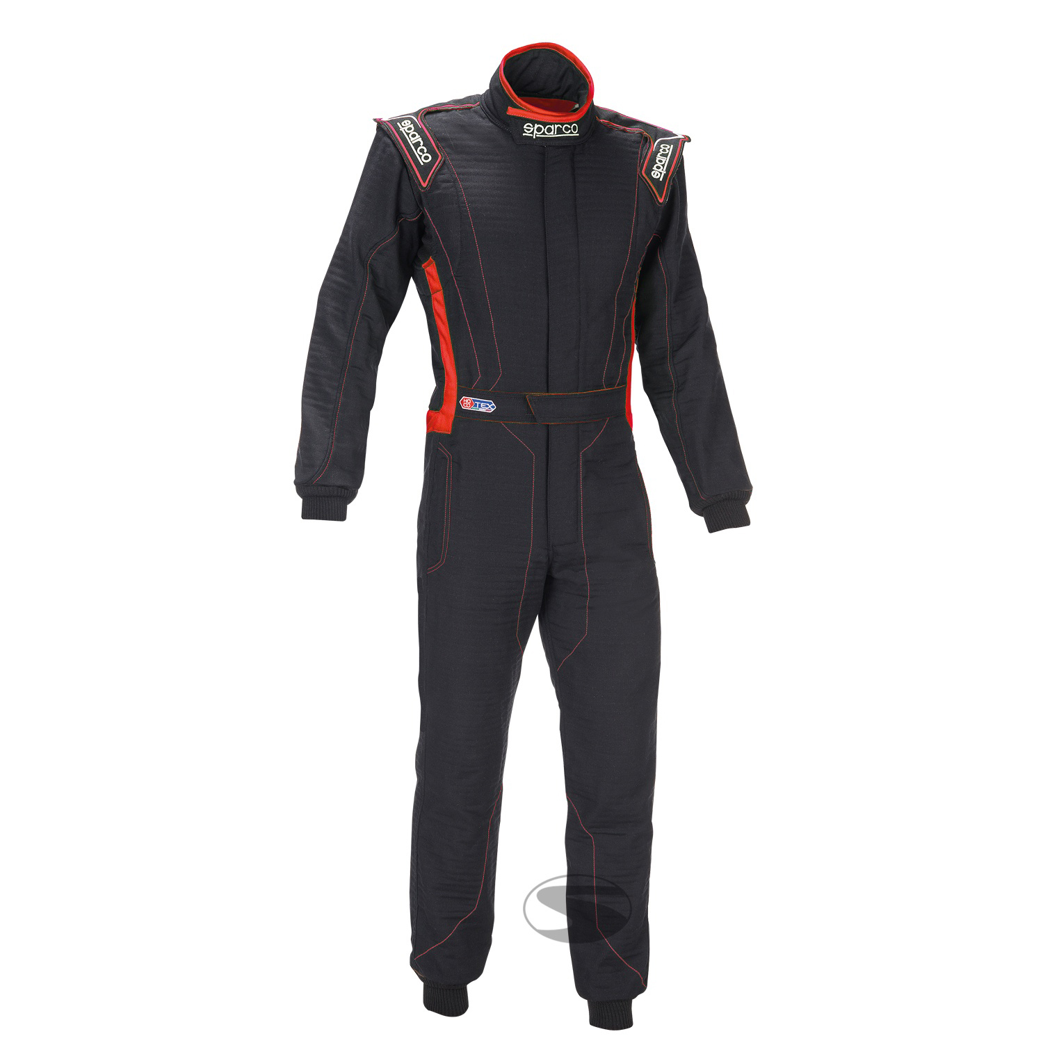 Sparco Rennoverall Victory RS-4, schwarz/rot