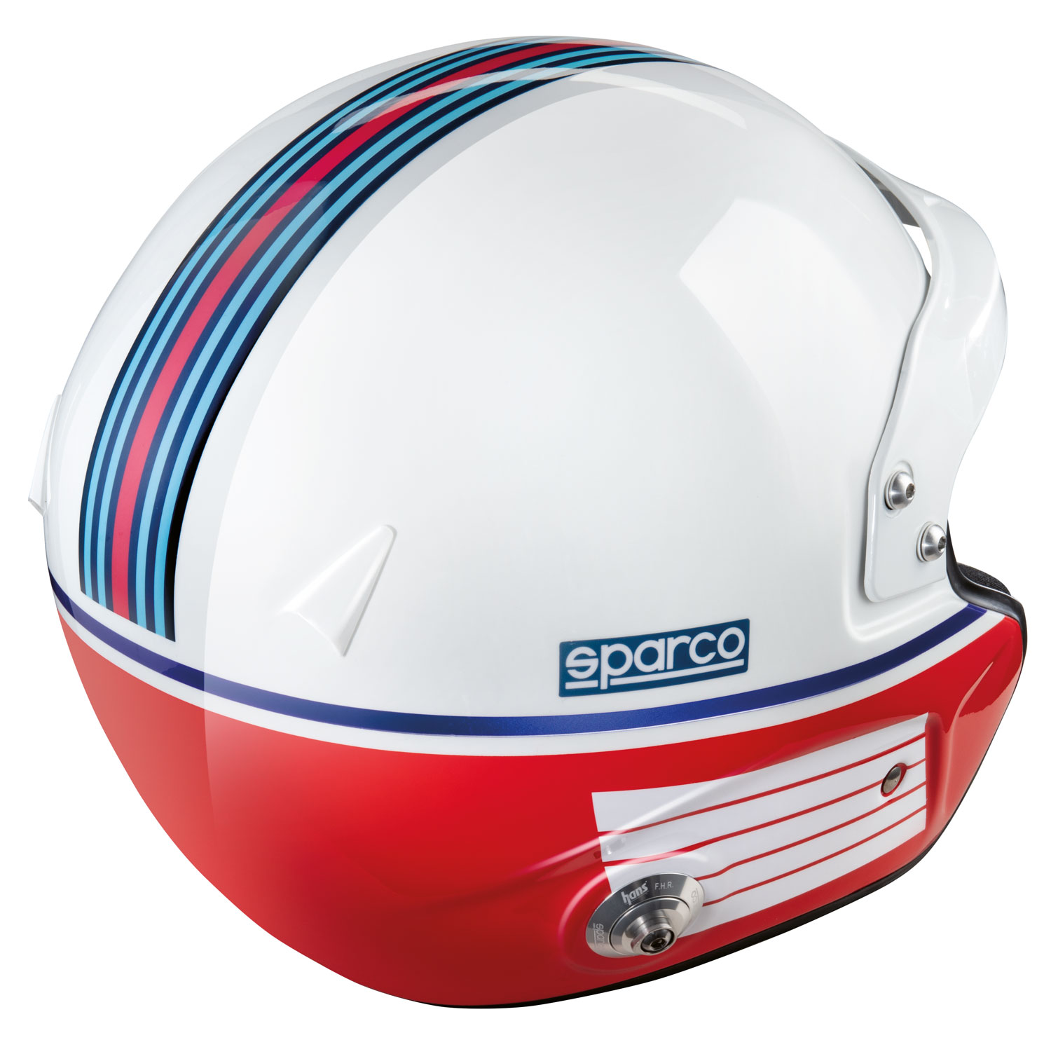 Sparco Helm Martini Racing (Streifen-Design)