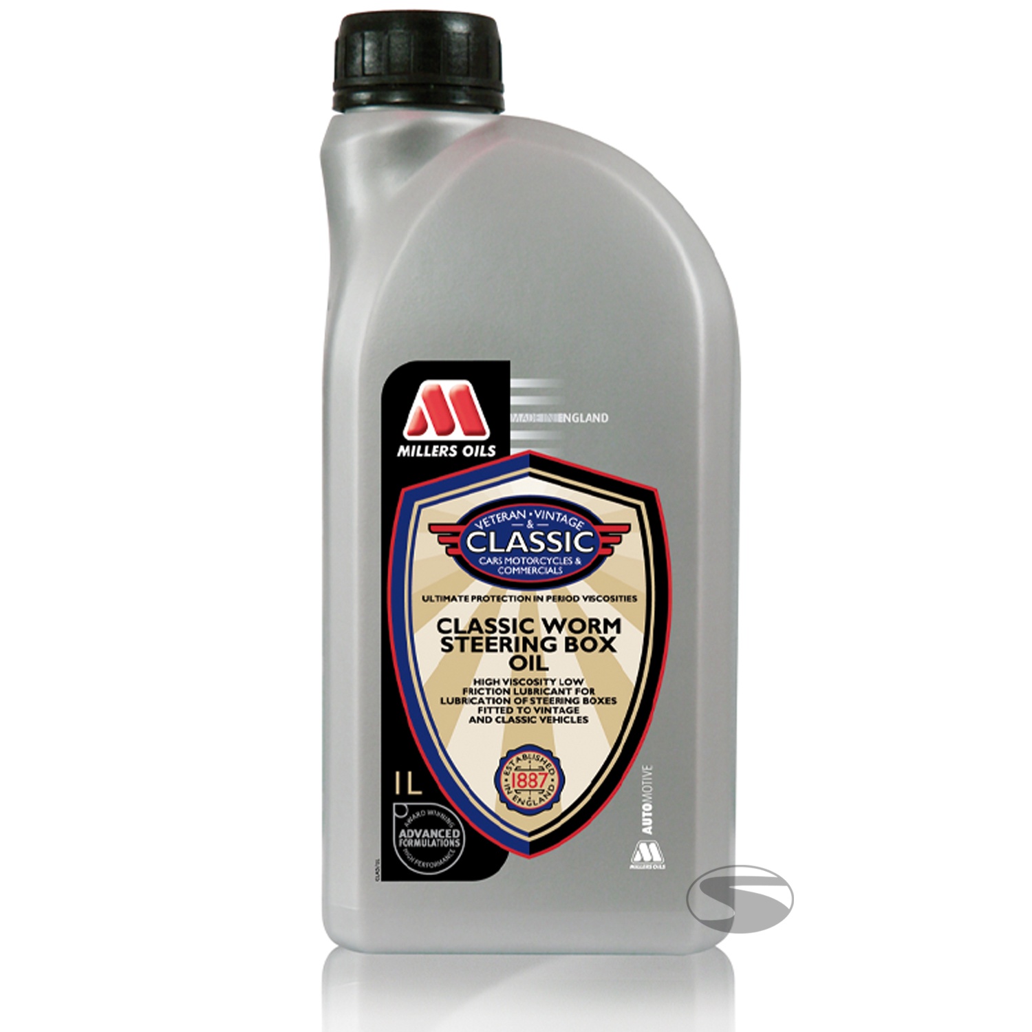 Millers Oils Classic Worm Steering Box Oil, 1 Liter