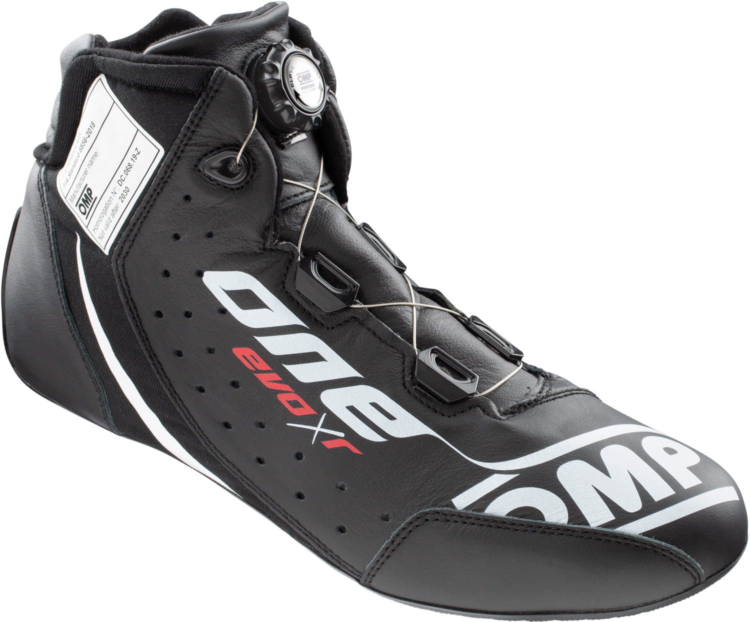 OMP Fahrerschuh One Evo XR, schwarz