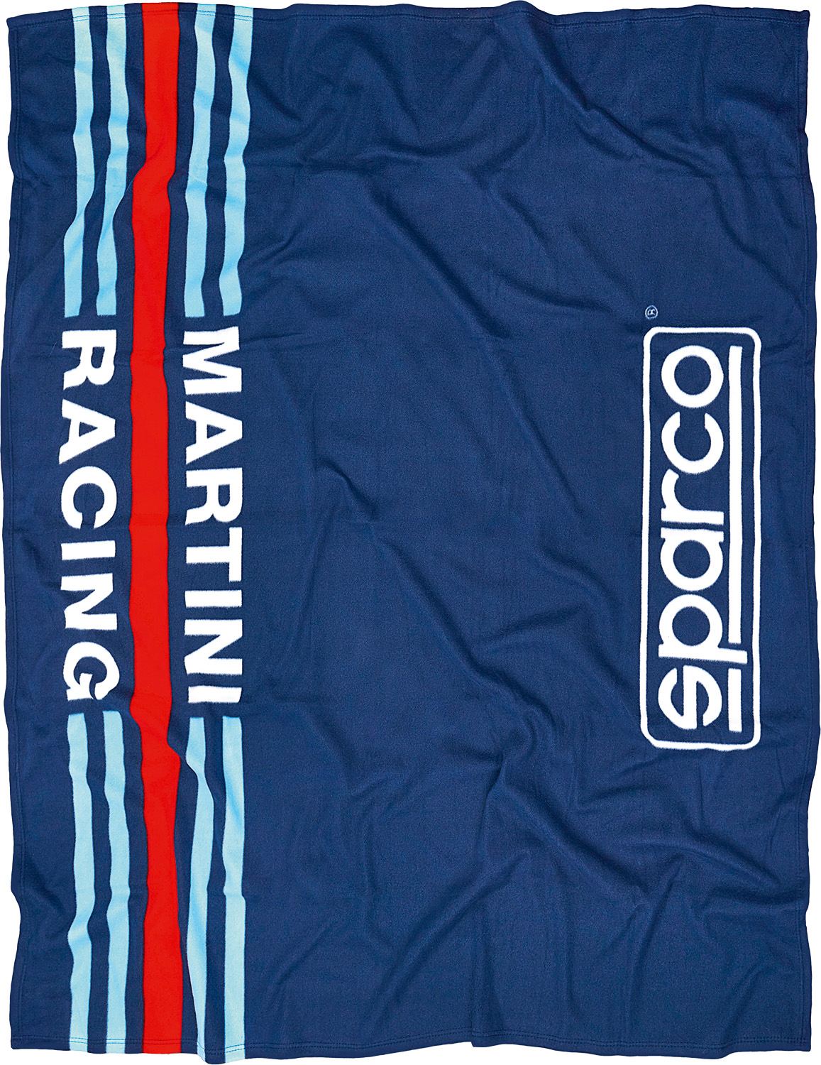 SPARCO Fleecedecke Martini-R Design - 150x130cm Kuschelig Warm