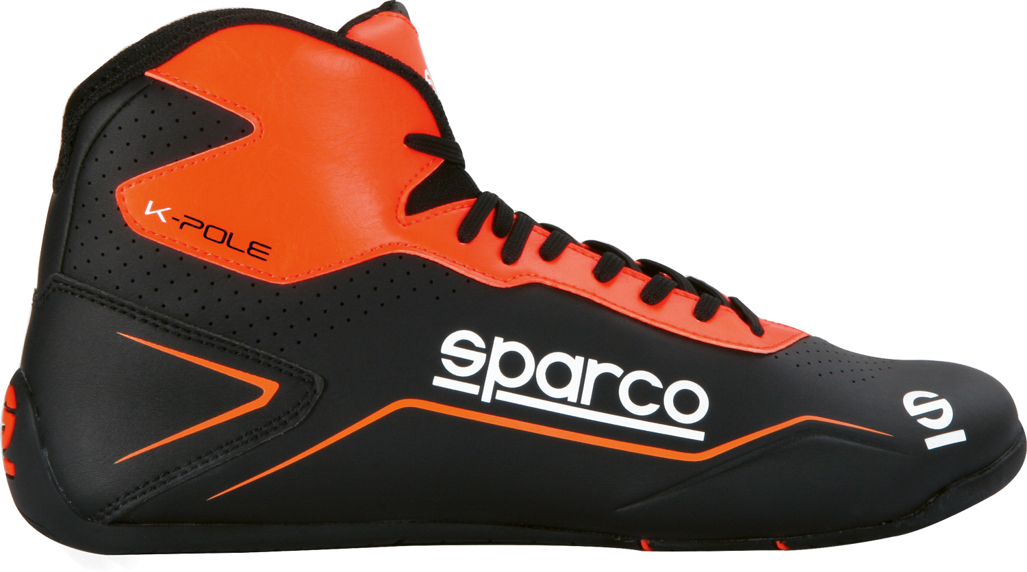 Sparco Kartschuh K-POLE, schwarz/orange