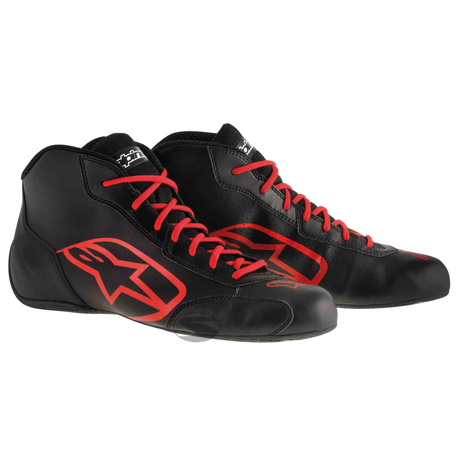 Alpinestars Kartschuh Tech 1K Start, schwarz/rot