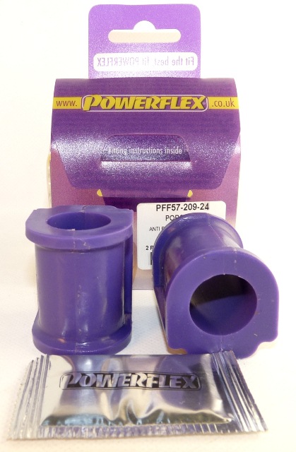 Powerflex (3) VA Stabilisator, 24 mm (D Förmig)