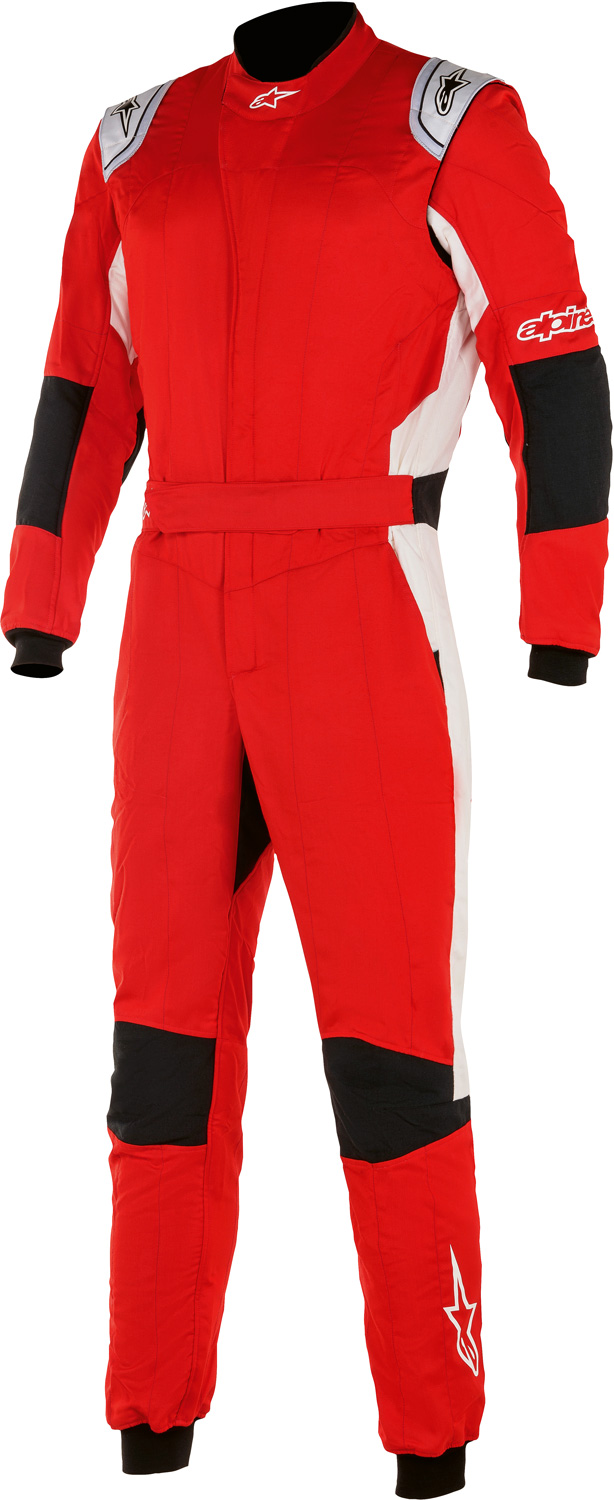 Alpinestars Rennoverall GP Tech v3, rot/weiß