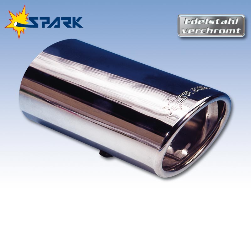 Spark SPECIFIC Line Endrohr oval (100401)