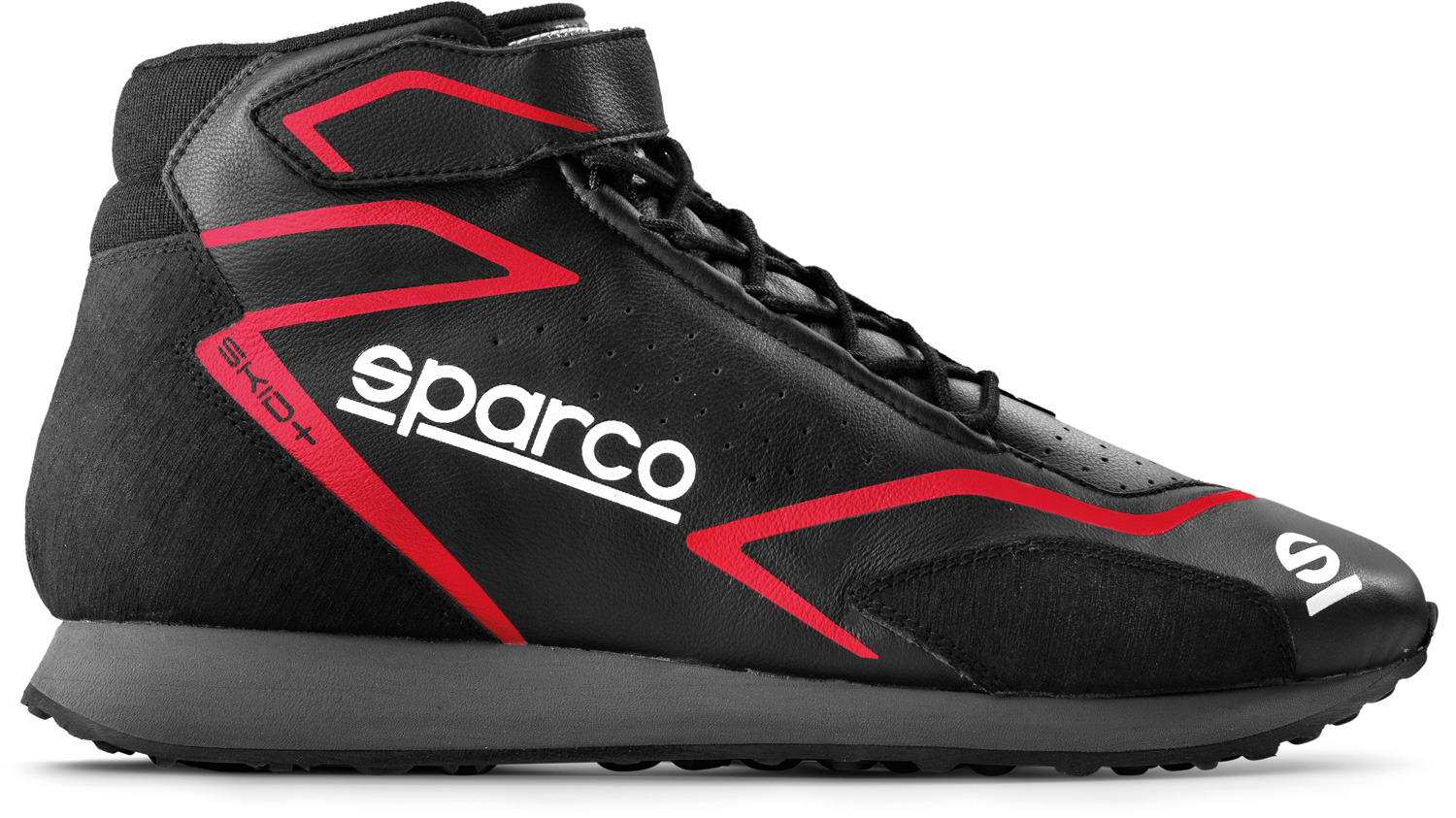 Sparco Fahrerschuh Skid+, schwarz/rot