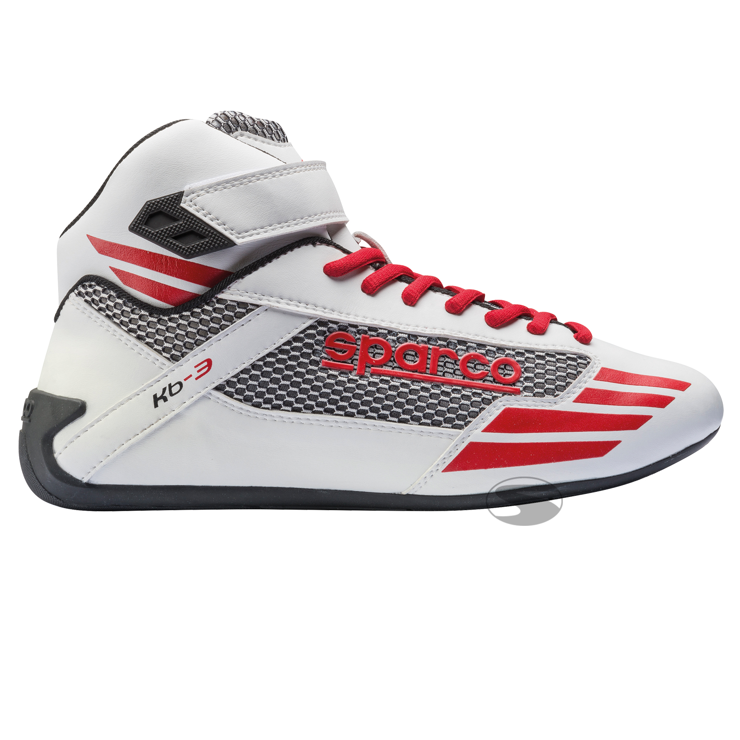 Sparco Kartschuh Mercury KB-3, weiß/rot