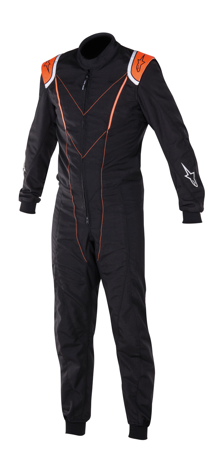 Alpinestars Kartoverall Super KMX1, schwarz/orange