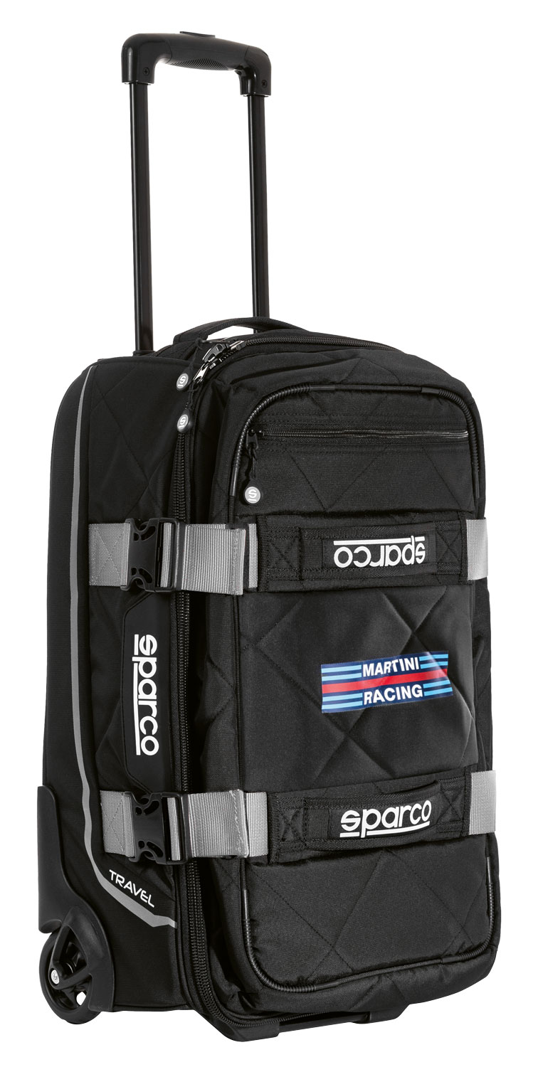 Sparco Reisetasche Martini Racing, schwarz/grau