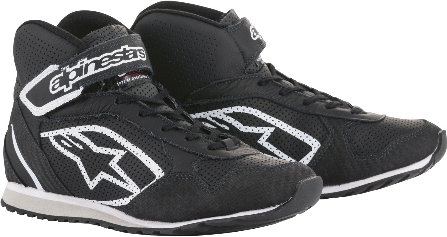 Alpinestars Mechanikerschuh Radar, schwarz/weiß