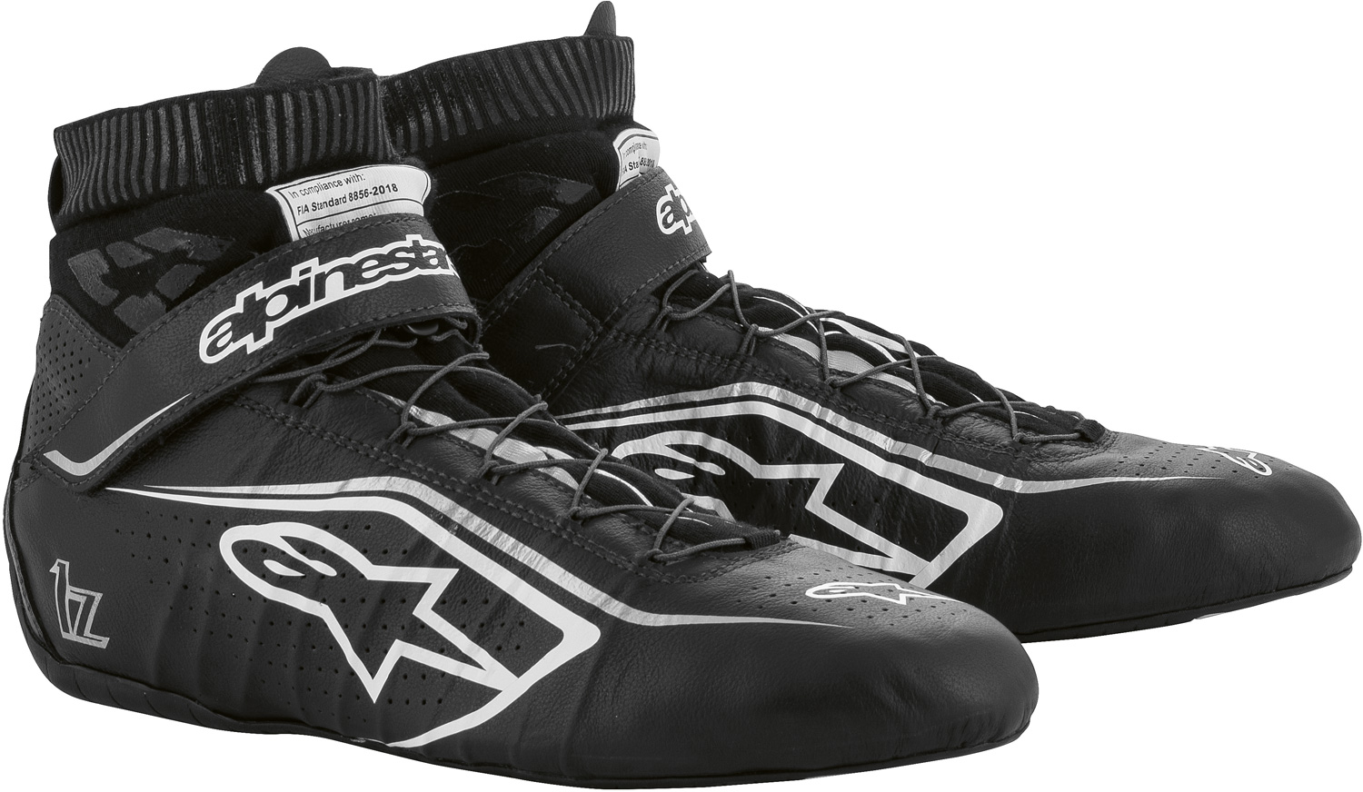 Alpinestars Fahrerschuh TECH 1Z v2, schwarz/silber