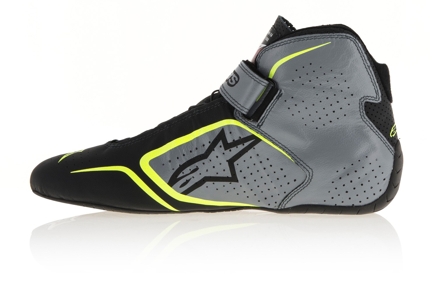 Alpinestars Fahrerschuh Tech 1Z, anthrazit/gelb