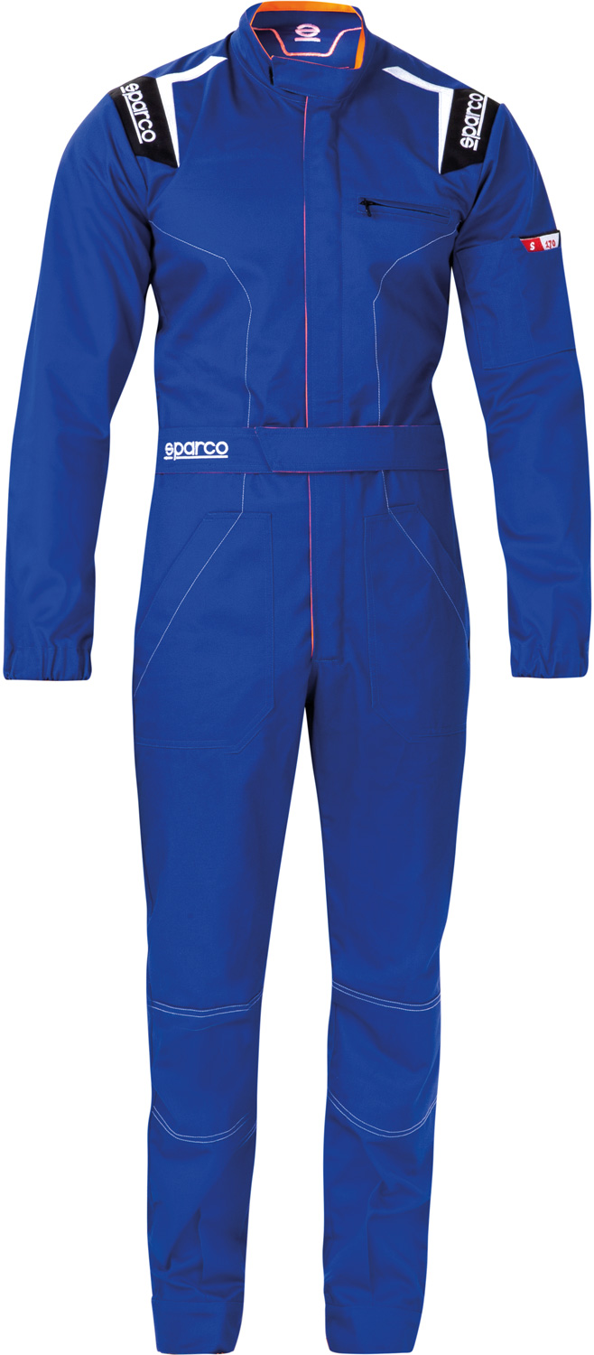 Sparco Mechanikeroverall MS-4, blau