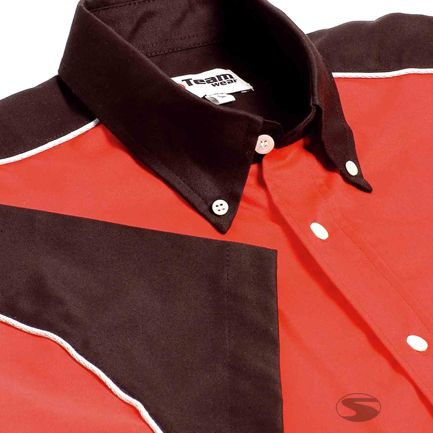 Teamwear GT Blouse, rot/schwarz