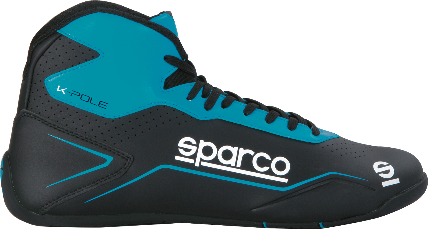 Sparco Kartschuh K-POLE, schwarz/blau