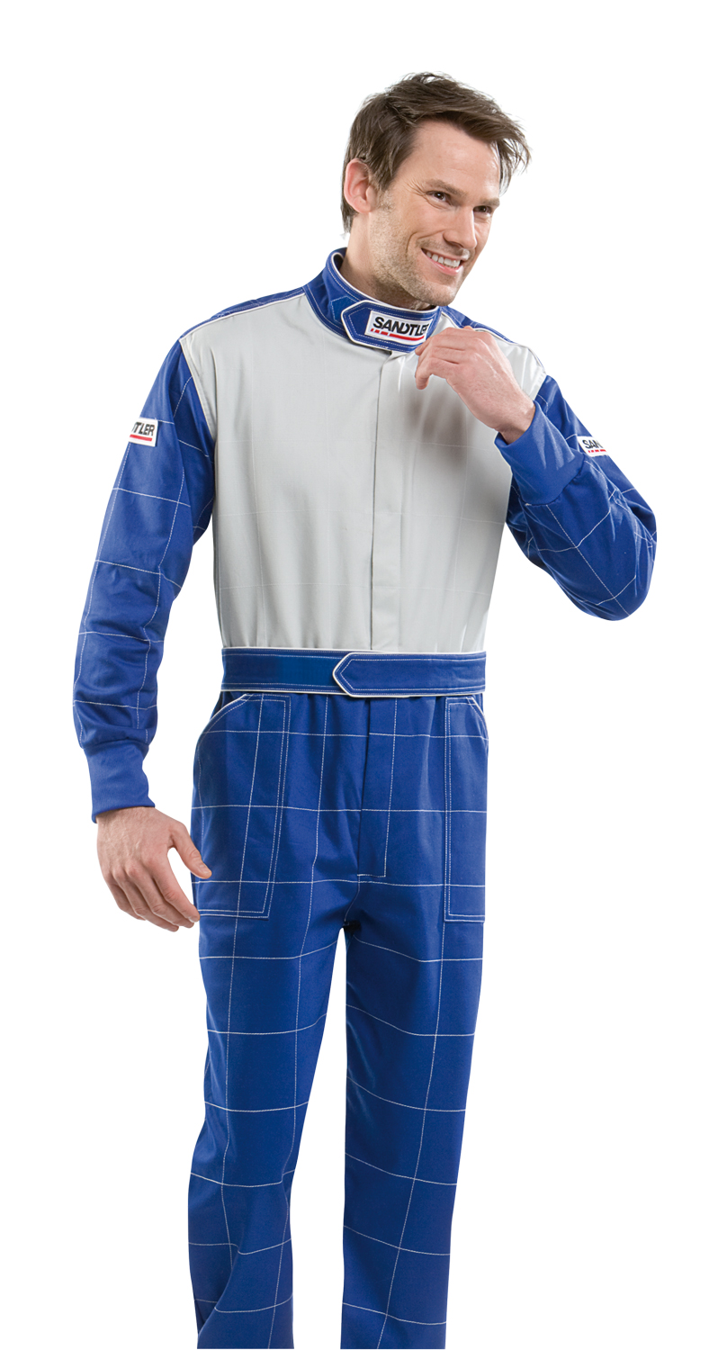 Sandtler Mechanikeroverall Top Event, blau